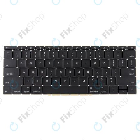 Apple MacBook Pro 13" A1708 (Late 2016 - Mid 2017) - Tastatur US