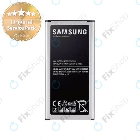 Samsung Galaxy S5 G900F - Akku Batterie EB-BG900BBC 2800mAh - GH43-04165A, GH43-04199A Genuine Service Pack