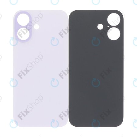 Apple iPhone 17 - Backcover Glas Vergrössertes Ringloch für die Kamera (Lavender)