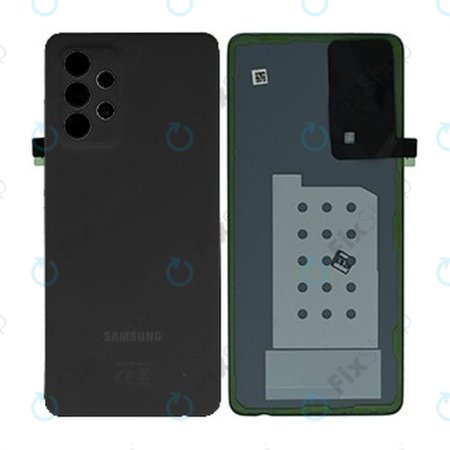 Samsung Galaxy A52 A525F, A526B - Akkudeckel (Awesome Black) - GH82-25427A Genuine Service Pack