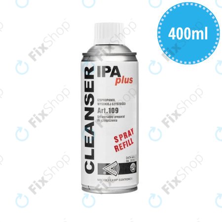 Reiniger IPA Plus Spray Refill - Reinigungsspray - Isopropanol 100% (400ml)