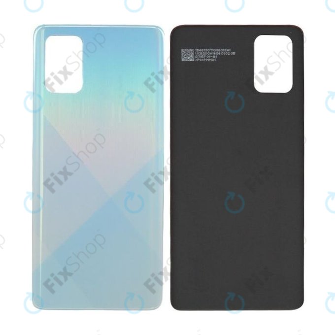 Samsung Galaxy A71 A715F - Akkudeckel (Prism Crush Blue)