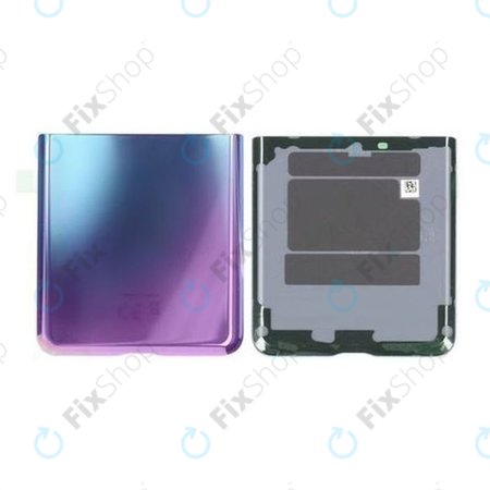 Samsung Galaxy Z Flip F700N - Akkudeckel (Untere) (Mirror Purple) - GH82-22204B Genuine Service Pack