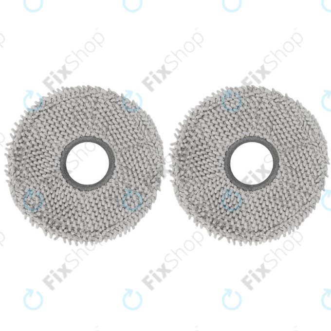 Wischtuch, 2 Stk. für Ecovacs Deebot T50 Omni, T50 Pro Omni, T50 Max, T50 Max Pro Omni, T30c, T30c Omni, X5 Omni, X5 Pro Omni