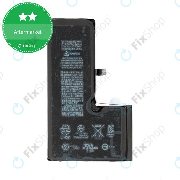Akku Batterie für iPhone XS, 2658mAh