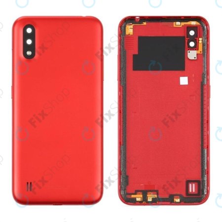 Samsung Galaxy A01 A015F - Akkudeckel (Red)