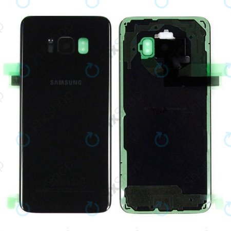 Samsung Galaxy S8 G950F - Akkudeckel (Midnight Black) - GH82-13962A Genuine Service Pack