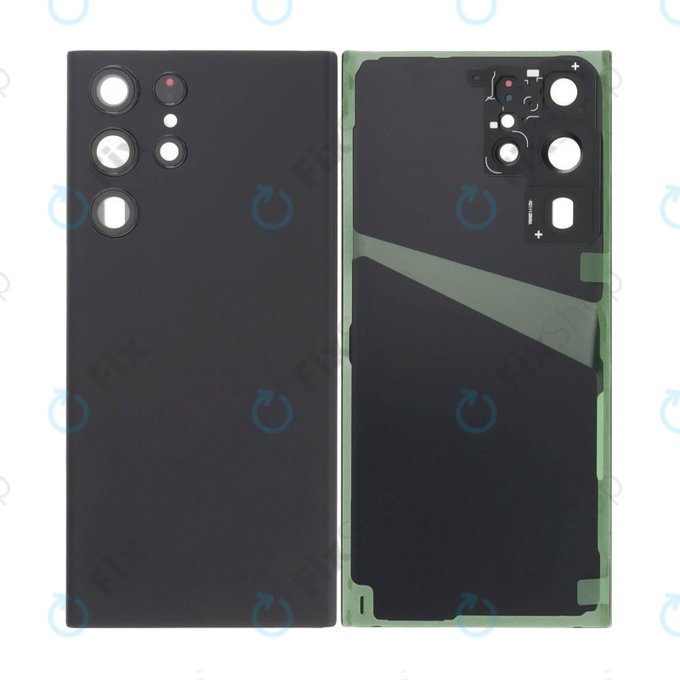 Samsung Galaxy S22 Ultra S908B - Akkudeckel Komplett (Phantom Black)