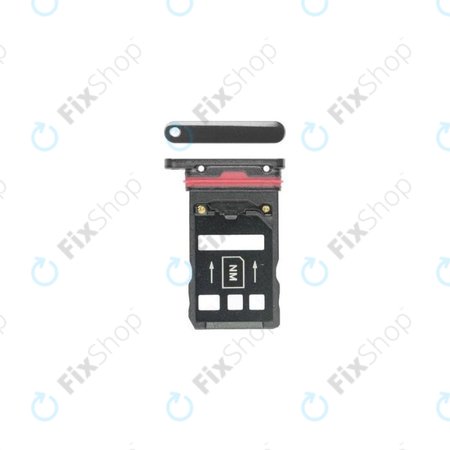 Huawei Mate 20 Pro - SIM Steckplatz Slot (Black) - 51661KCR Genuine Service Pack