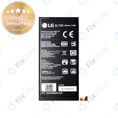 LG X Power 2 M320 - Akku Batterie BL-T30 4500mAh - EAC63458501 Genuine Service Pack