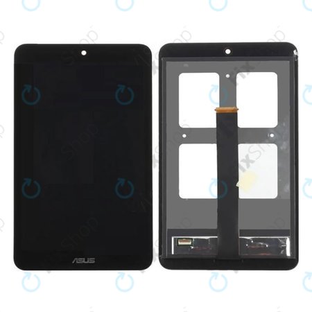 ASUS MeMO Pad 8 ME181C, ME181CX - LCD Display + Touchscreen Front Glas (Black) TFT
