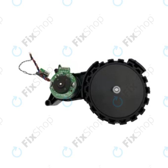 Xiaomi Robot Vacuum X10, Dreame Z10 Pro, L10 Plus, D10 Plus - Rad mit Motor (Links) (Schwarz)