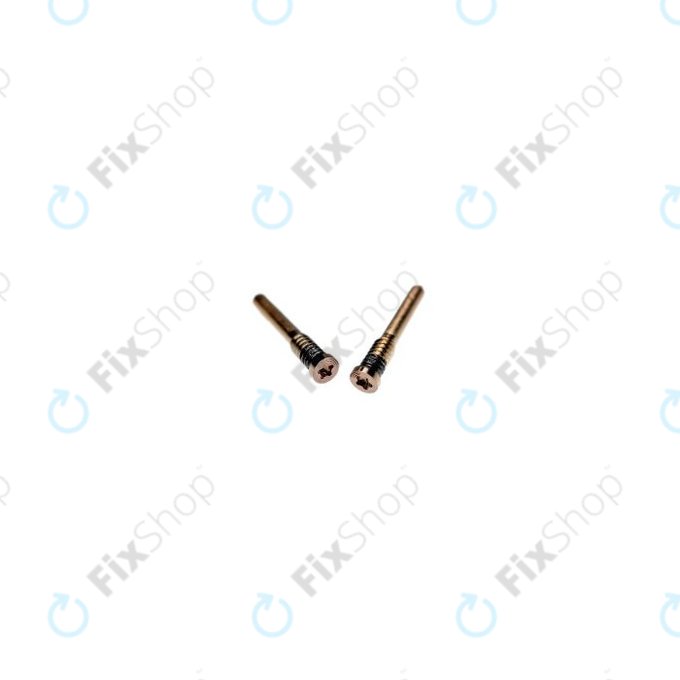 Apple iPhone 11 Pro - 14 Pro Max - Schrauben Unten (Gold)