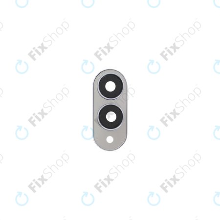 Samsung Galaxy S25 Edge - Rückfahrkameraglas + Rahmen (Titanium Silver)