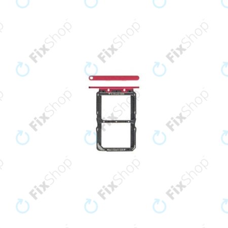 Huawei Honor View 20 - SIM Steckplatz Slot (Phantom Red) - 51661KYX Genuine Service Pack