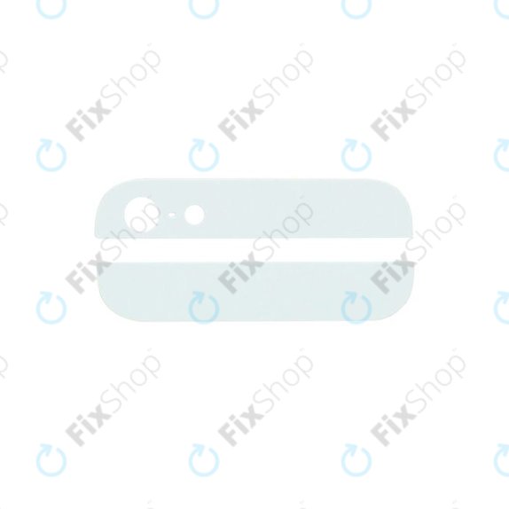 Apple iPhone 5 - Hintere Glas Leiste Schienen (White)