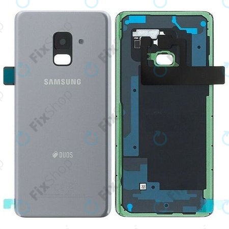 Samsung Galaxy A8 A530F (2018) - Akkudeckel (Orchid Grey) - GH82-15557B Genuine Service Pack