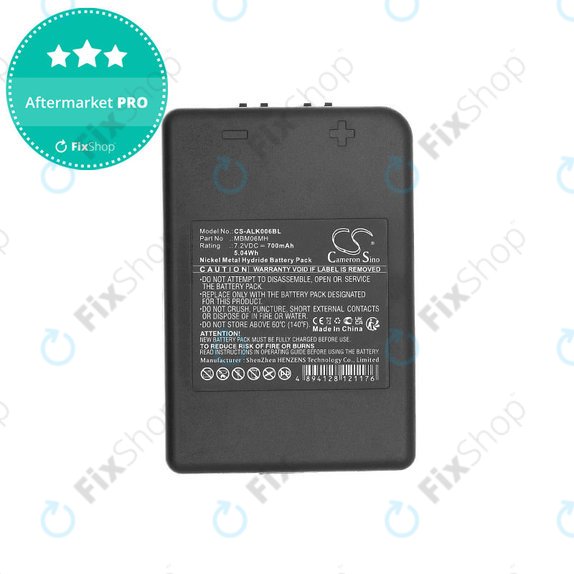 Akku batterie für Autec E16, Modular MJ, MK, 700mAh, Ni-MH, 7.2V, MBM06MH, HQ