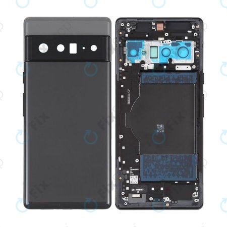 Google Pixel 6 Pro - Backcover (Stormy Black)