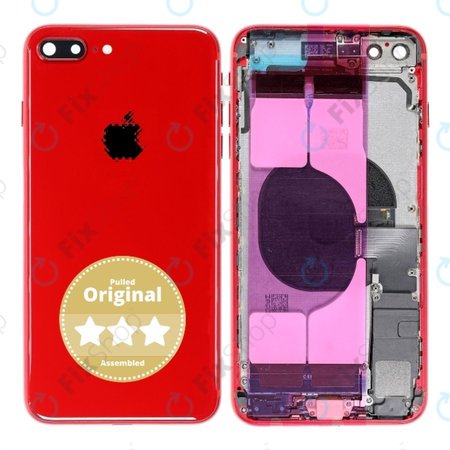 Apple iPhone 8 Plus - Backcover (Red) Pulled