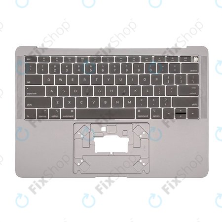 Apple MacBook Air 13" A1932 (2018 - 2019) - Oberer Rahmen Tastatur + Tastatur US (Space Gray)