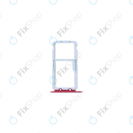Huawei Honor View 10 BKL-L09 - SIM + SD Steckplatz Slot (Charm Red) - 51661HGA Genuine Service Pack