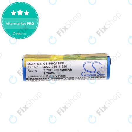 Akku batterie für Philips 8895XL, 750mAh, Li-Ion, 3.7V, 036-11290, HQ