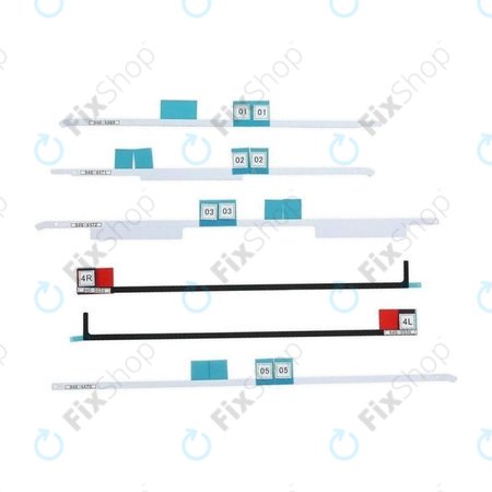 Apple iMac 21.5" A2116 (2019) - LCD Display Klebestreifen Sticker Set (Adhesive)