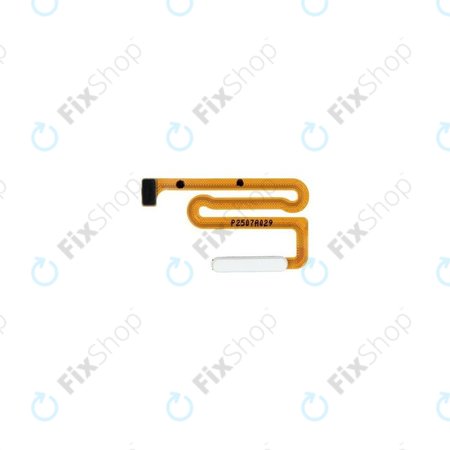 Samsung Galaxy A13 5G A136B - Fingerabdrucksensor + Flex Kabel (White) - GH96-14893F Genuine Service Pack