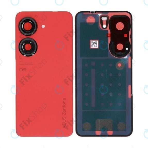 Asus Zenfone 9 AI2202 - Akkudeckel (Sunset Red) - 90AI00C3-R7A010 Genuine Service Pack