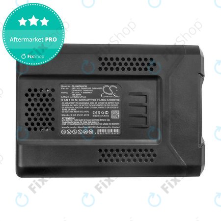 Akku batterie für Greenworks Pro 80V, Cramer 82V, Stiga Combi, Stiga Multiclip, 2000mAh, Li-Ion, 80V, 2901302, HQ