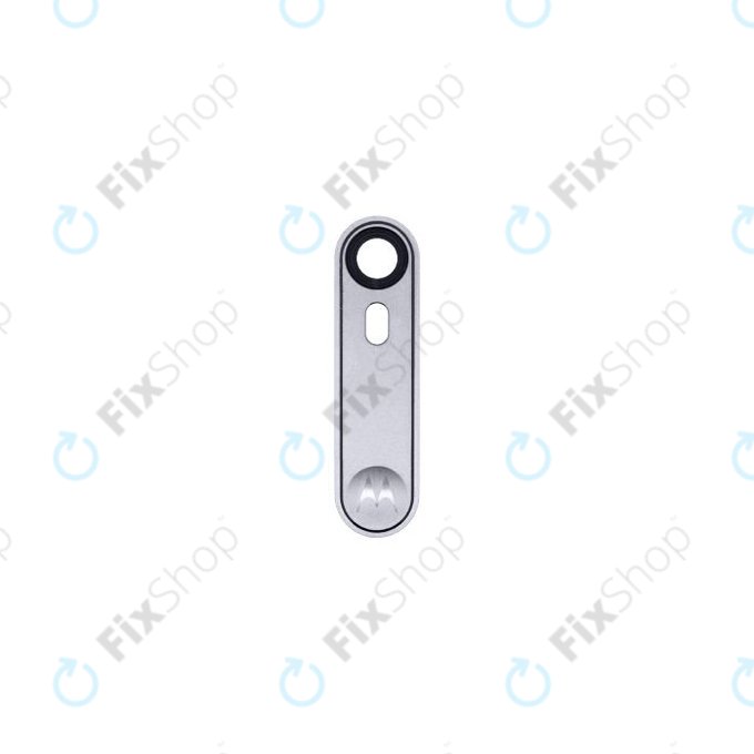 Motorola Moto X Style XT1572 - Rückfahrkamera Glas + Rahmen (Weiß)