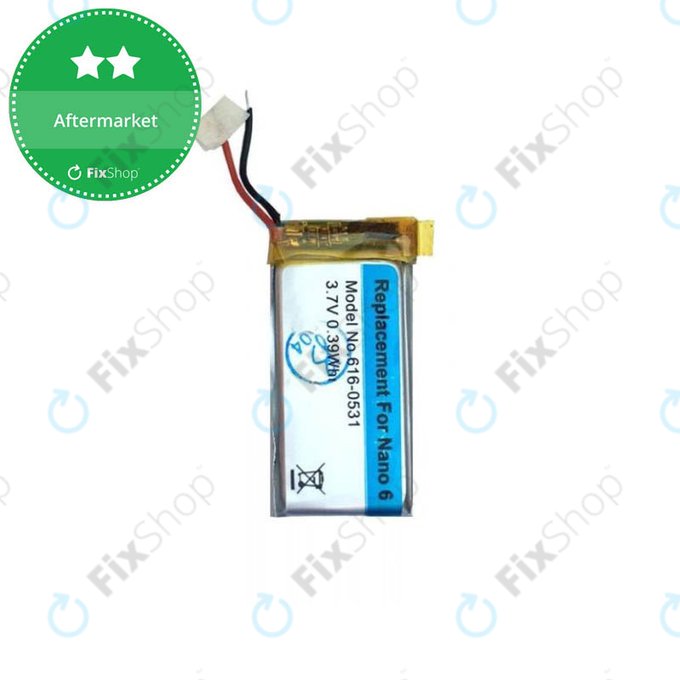 Apple iPod Nano (6th Gen) - Akku Batterie 105mAh