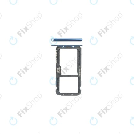 Huawei Mate 20 Lite - SIM + SD Steckplatz Slot (Sapphire Blue) - 51661KAW Genuine Service Pack