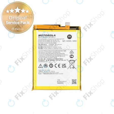 Motorola Moto G200 XT2175 - Akku Batterie MB50 5000mAh - SB18D10749, SB18D22902 Genuine Service Pack