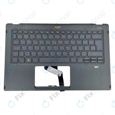 Acer Swift 5 SF514-55T - Abdeckung C (Armlehne) + Tastatur CZ/SK - 77033669 Genuine Service Pack