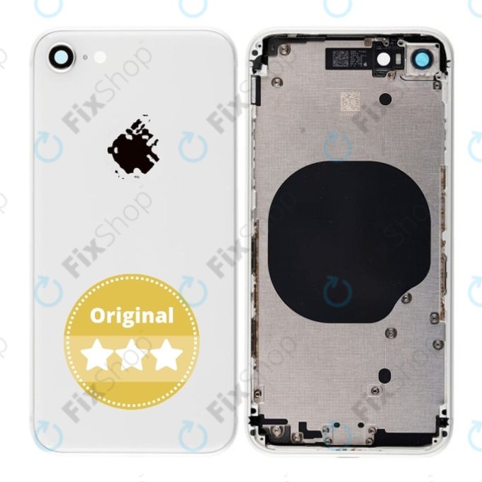 Apple iPhone 8 - Backcover (Silber) Original