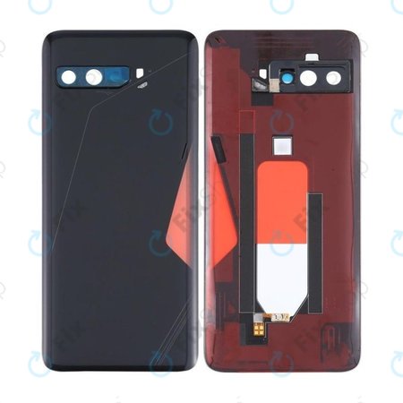 Asus ROG Phone 3 ZS661KS - Akkudeckel (Black Glare)