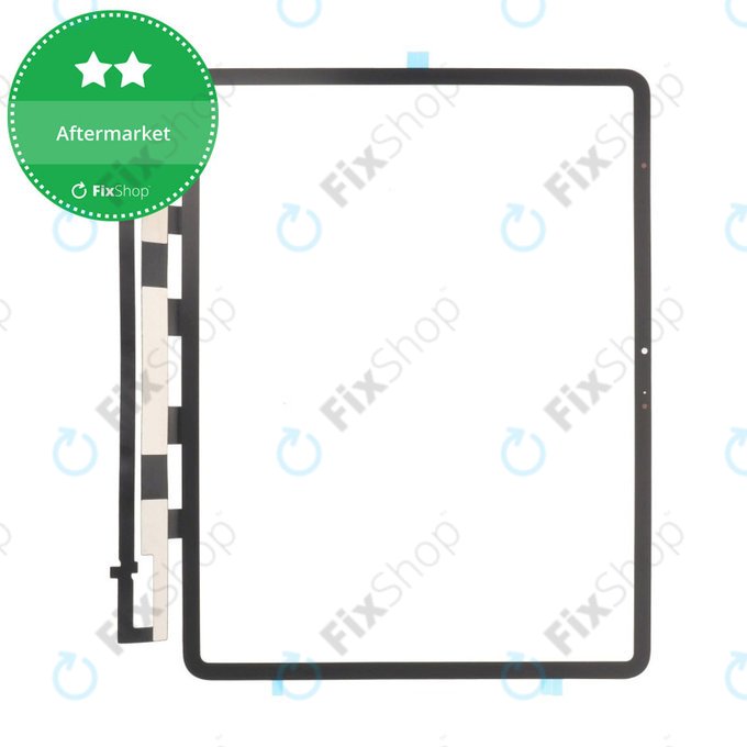 Apple iPad Air 13 (2024) - Touchscreen Front Glas + Adhesive (Black)