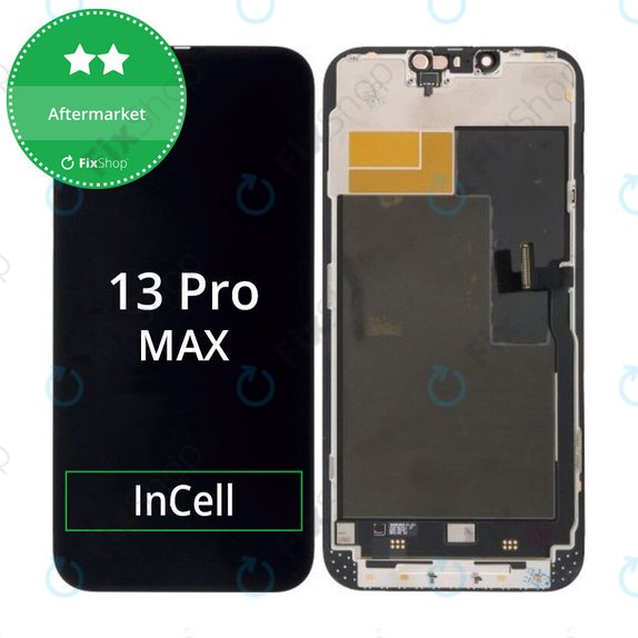 Display In-Cell HD+ für iPhone 13 Pro Max, Touchscreen-Glas mit Rahmen