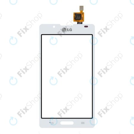 LG Optimus L7 II P710 - Touchscreen front Glas (Weiß) - EBD61505701 OEM