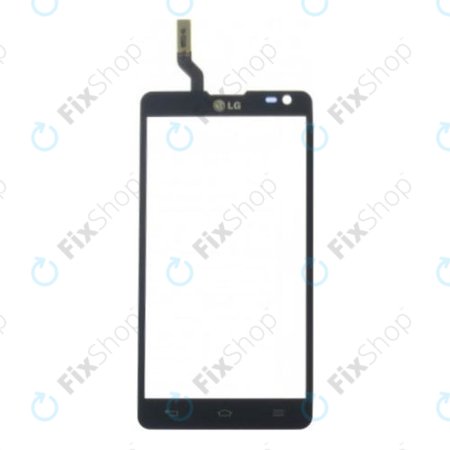 LG Optimus L9 II D605 - Touchscreen Front Glas (Black) - EBD61586402 Genuine Service Pack
