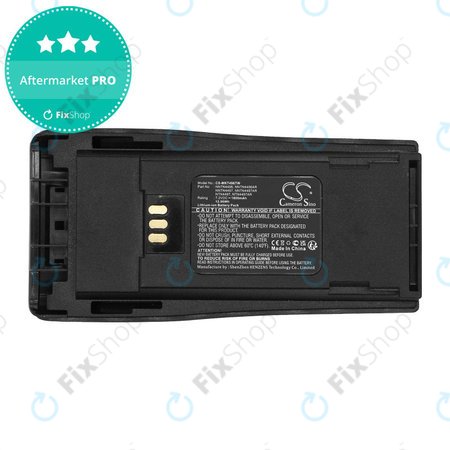 Batterie für Motorola CP140, 150, 160, 200, DP1400, GP3188, 1800mAh, Li-Ion, 7.2V, NNTN4496, HQ