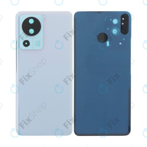 Xiaomi 13 Lite - Akkudeckel + Rahmen + Rückfahrkameraglas (Blue)