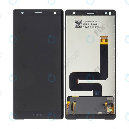 Sony Xperia XZ2 - LCD Display + Touchscreen Front Glas (Liquid Black) - 1313-1155 Genuine Service Pack