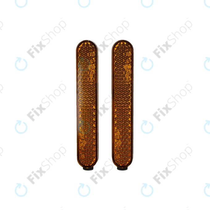 Xiaomi Mi Electric Scooter 1S, 2 M365, Essential, Pro, Pro 2 - Seitenreflektor auf dem Hinterrad (2Stk.)