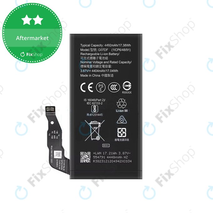 Google Pixel 8a - Akku Batterie GO7DF 4492mAh