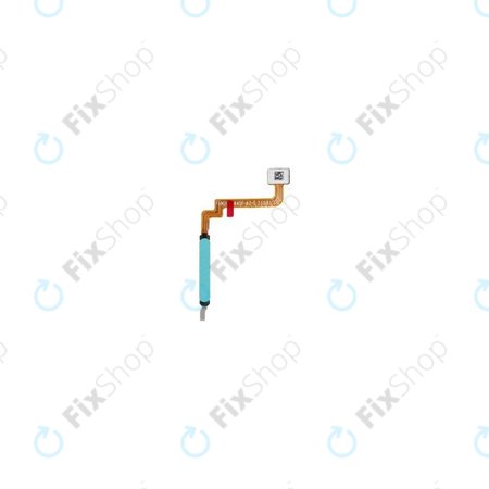 Xiaomi Redmi Note 10 5G - Fingerabdrucksensor + Flex Kabel (Aurora Green) - 49020000139X Genuine Service Pack