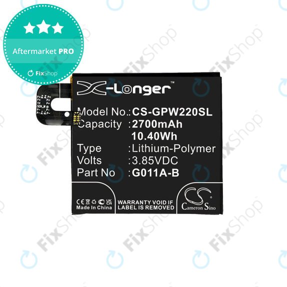 Google Pixel 2 G011A - Akku Batterie G011A-B 2700mAh HQ