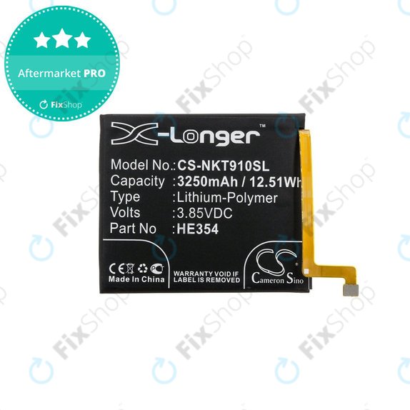 Nokia 9 PureView - Akku Batterie HE354 3250mAh HQ
